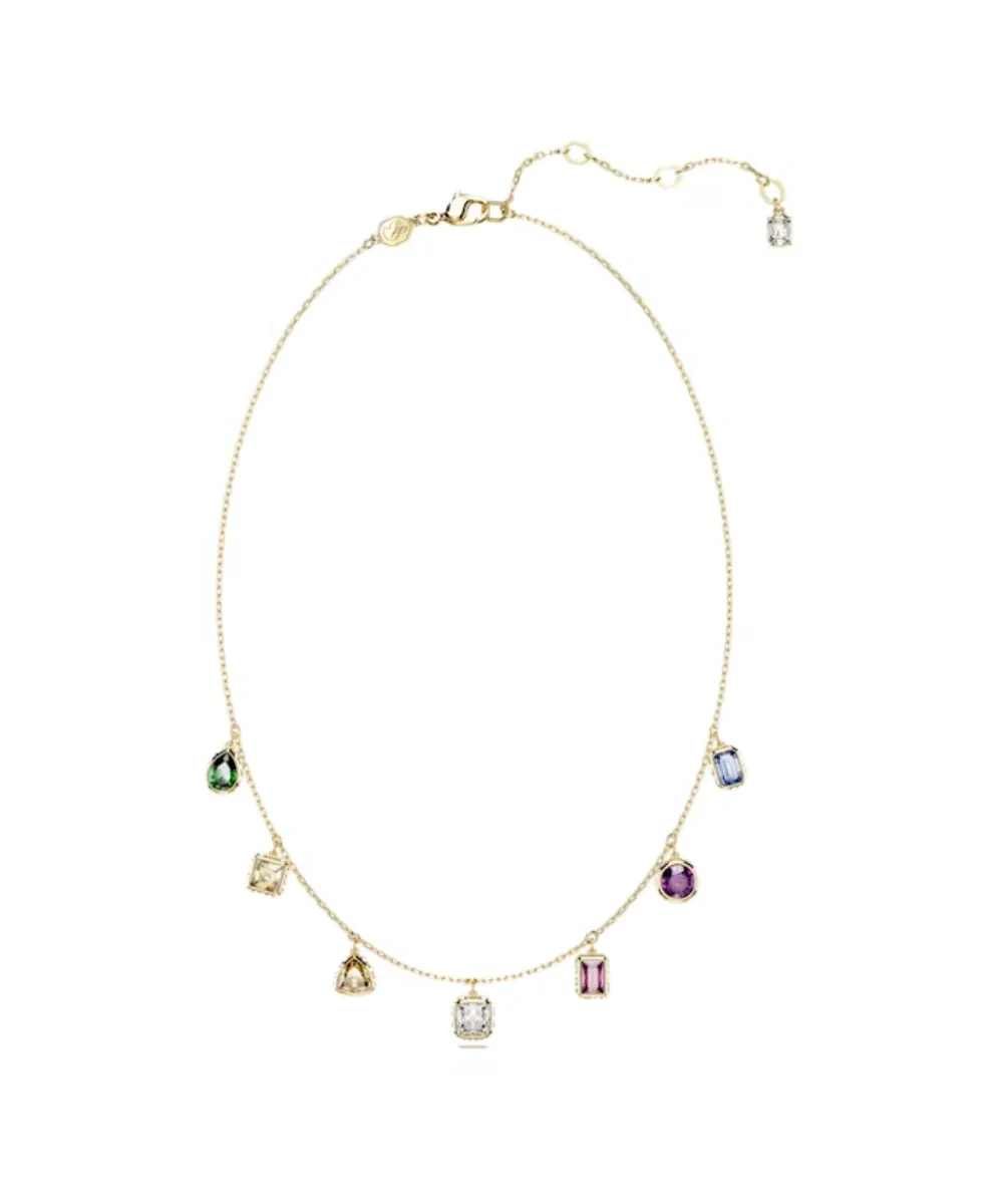 SWAROVSKI STILLA MIXED CUTS NECKLACE