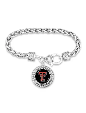 Texas Tech Double T Orante "Allie" Bracelet