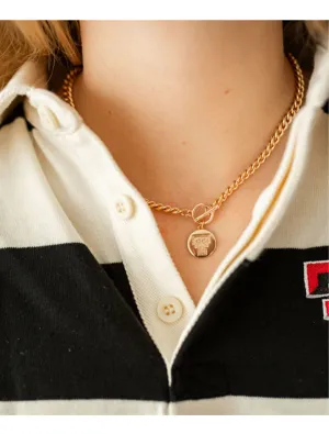Texas Tech Red Raiders Shelby & Grace "Ramsey" Double T on Chunk Chain