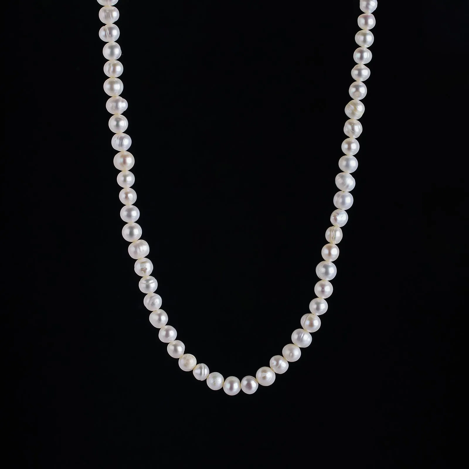 The Flintstone Pearl Necklace - RG145