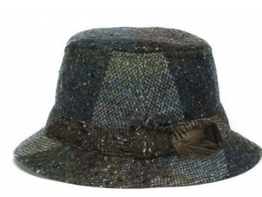 Walking Hat - Green Heather