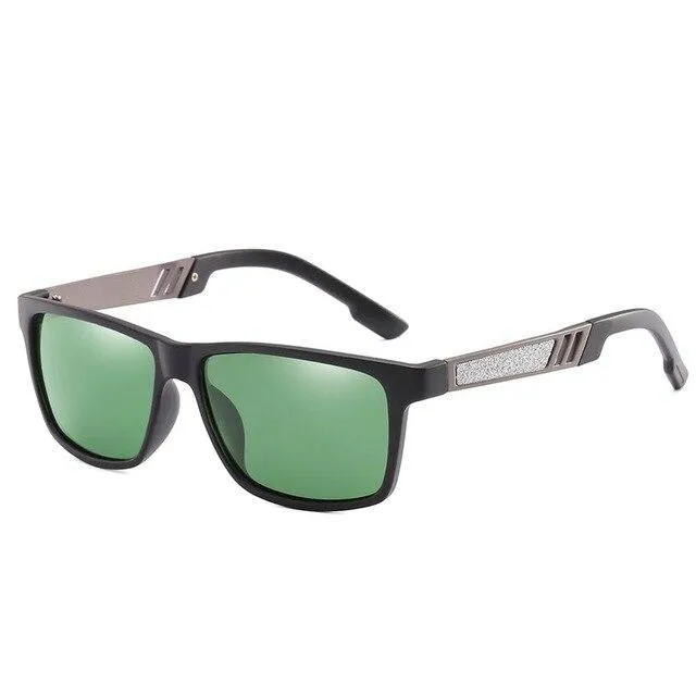 West Louis Polycarbonate Rectangle Polarized Sunglasses