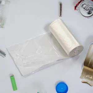 White 3Roll Garbage Bags / Dustbin Bags / Trash Bags 45x50cm 25Pcs